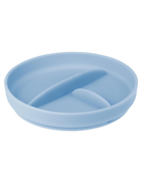 Placa de Succión Dividida Olababy 18 cm Silicona Arándano