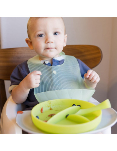 Placa de Succión Dividida Olababy 18 cm Silicona Arándano