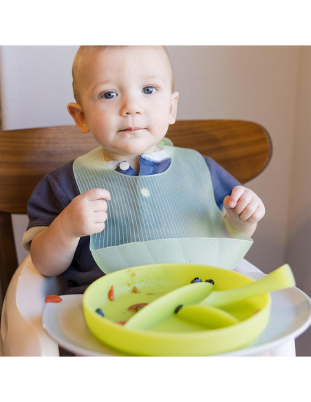 Placa de Succión Dividida Olababy 18 cm Silicona Arándano