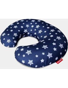 Funda de Almohada de Lactancia Moonsea Estrella Marino y Gris 2