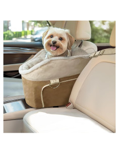 Asiento de Coche Elevado para Perros Pequeños LELEFIDO 5kg