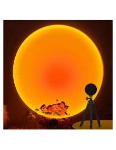 Proyector de Luz de Atardecer XEBKOR T6 LED USB 360