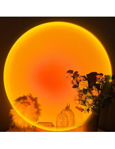 Proyector de Luz de Atardecer XEBKOR T6 LED USB 360 2