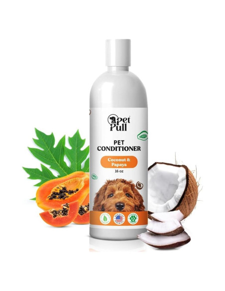 Acondicionador Natural para Perros Pet Pull Coco y Papaya 475ml