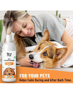 Acondicionador Natural para Perros Pet Pull Coco y Papaya 475ml 2