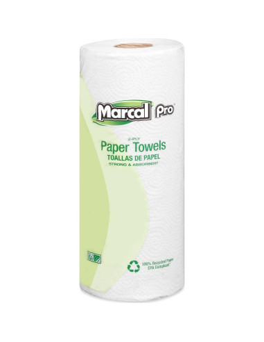 Toallas de Cocina Perforadas Marcal PRO 100% Recicladas 70 Hojas