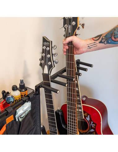 Soporte para Guitarras StoreYourBoard, 10 Espacios, Negro