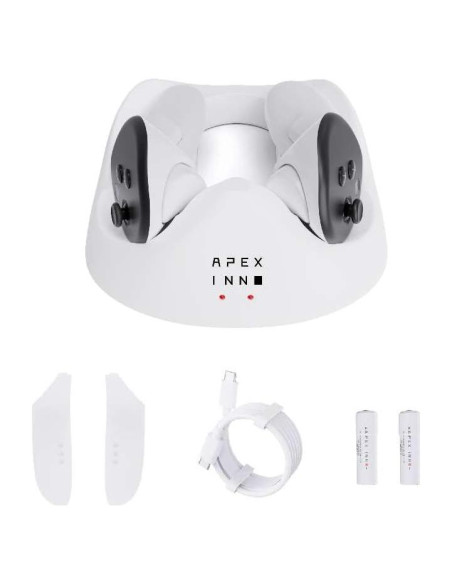 Base de Carga Inalámbrica APEXINNO para Controladores Meta Quest 3/3S