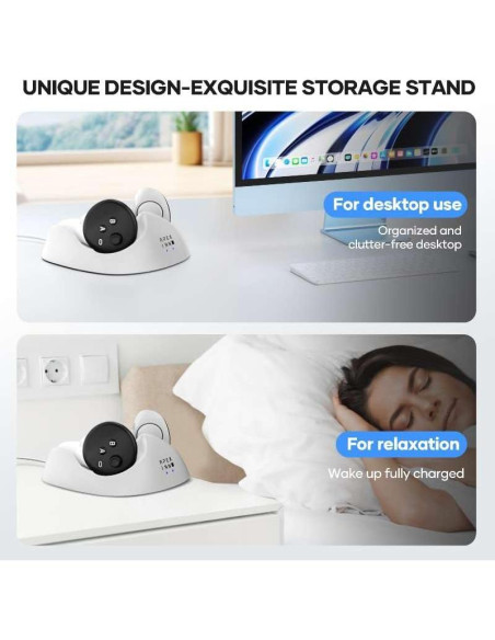 Base de Carga Inalámbrica APEXINNO para Controladores Meta Quest 3/3S