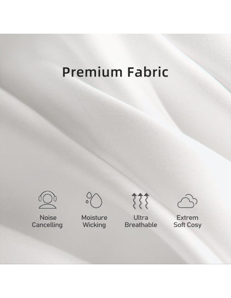 Edredón de Plumas de Fibra MAXICOZY Queen Blanco 230x230 cm