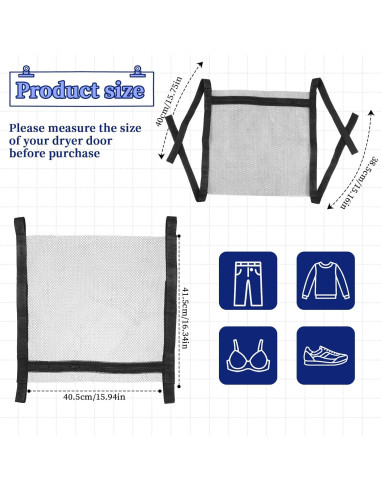 Bolsa de Secado para Zapatos Lusofie 41.4x40.4cm Malla