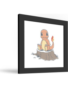 Arte de Pared Gallery Pops Pokémon Charmander 30.48x30.48cm 2