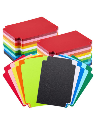 250 Separadores de Cartas de Plástico Suilung Multicolor 6.9x9.7cm
