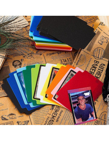 250 Separadores de Cartas de Plástico Suilung Multicolor 6.9x9.7cm