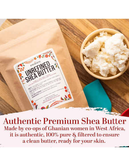 Kit de Manteca Corporal Natural Better Shea Butter - Grande