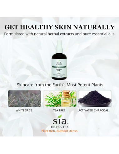 Almohadillas Limpiadoras Diarias Sia Botanics 50ct - Árbol de Té