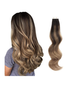Extensiones de Cabello Humano ABH AmazingBeauty 45.72 cm Castaño Claro