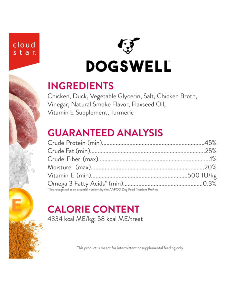 Golosinas para Perros Dogswell Inmunidad Pato 567 g