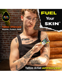 Crema Cuidado Tatuajes Skin Fuel 2x3.3oz Manteca Karité 2
