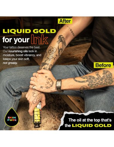 Crema Cuidado Tatuajes Skin Fuel 2x3.3oz Manteca Karité