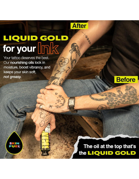 Crema Cuidado Tatuajes Skin Fuel 2x3.3oz Manteca Karité