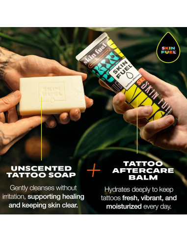 Crema Cuidado Tatuajes Skin Fuel 2x3.3oz Manteca Karité