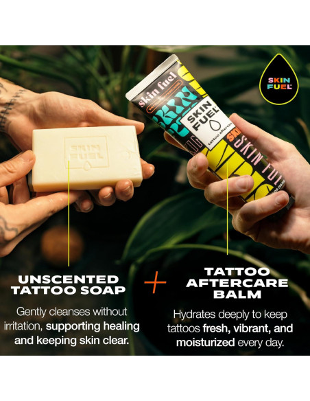 Crema Cuidado Tatuajes Skin Fuel 2x3.3oz Manteca Karité