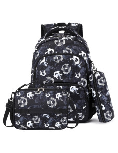 Conjunto de Mochilas Impermeables mygreen para Niños 3-12 Años