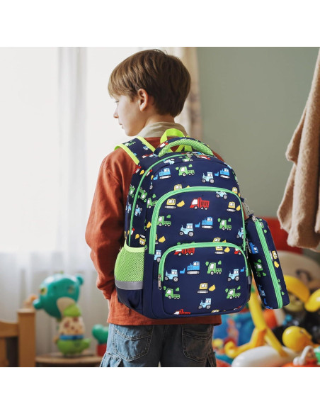 Conjunto de Mochilas Impermeables mygreen para Niños 3-12 Años