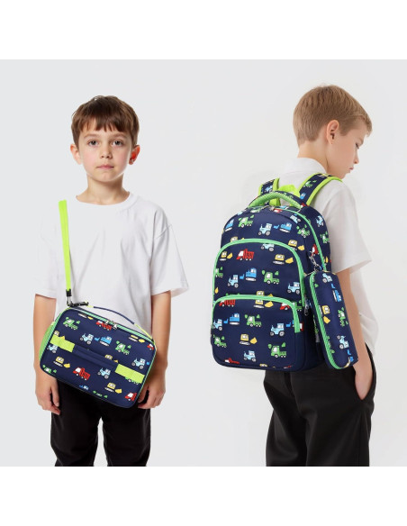 Conjunto de Mochilas Impermeables mygreen para Niños 3-12 Años