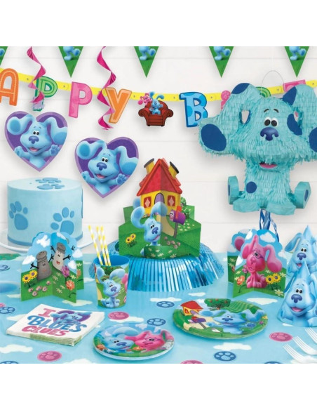 Sombreros de Fiesta Blue's Clues - Paquete de 8 - Diseño Único