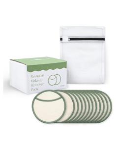 Almohadillas Reutilizables para Quitar Maquillaje myHomeBody - 12 Piezas