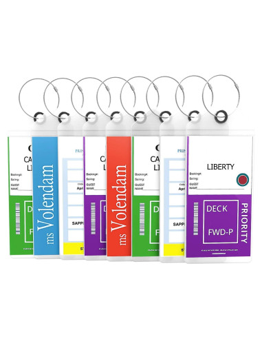 Soporte de Etiquetas de Equipaje Highwind 4 Pack - Impermeables