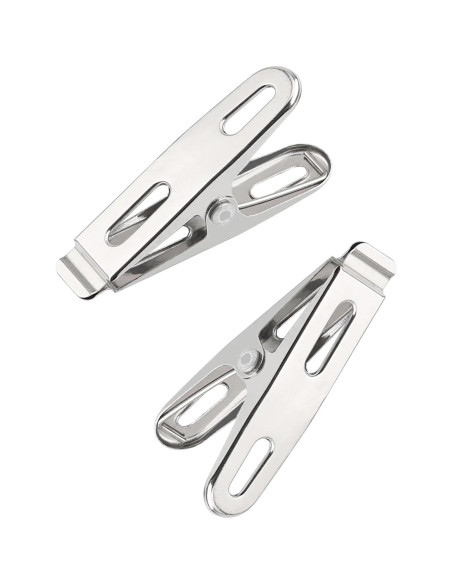 Juego de 30 Clips de Primavera Acero Inoxidable 5 cm ZHYOHEN