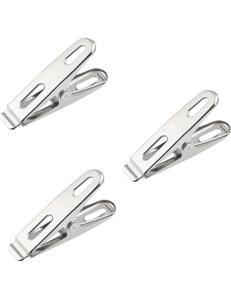 Juego de 30 Clips de Primavera Acero Inoxidable 5 cm ZHYOHEN