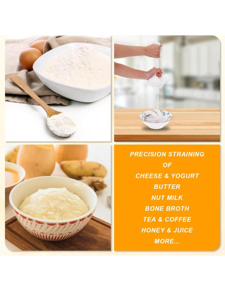 Bolsa de Leche de Nueces Giantree 3 Pcs 30x25cm Nylon Reutilizable