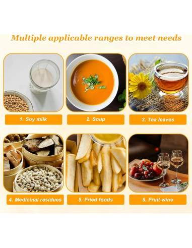 Bolsa de Leche de Nueces Giantree 3 Pcs 30x25cm Nylon Reutilizable