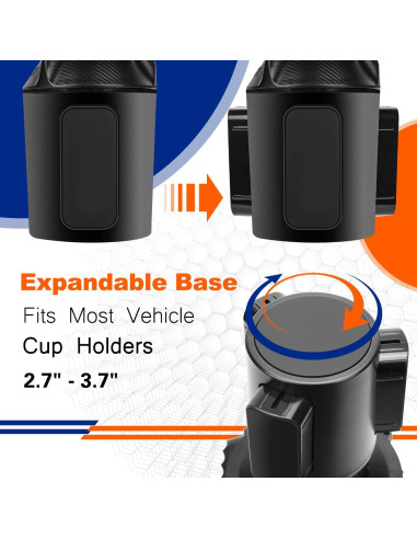 Bandeja para Portavasos Mejorada Aucurwen Giratoria 360