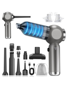 Aspiradora de Coche Portátil HOMIGIFTY ST-6697APlus 17500Pa