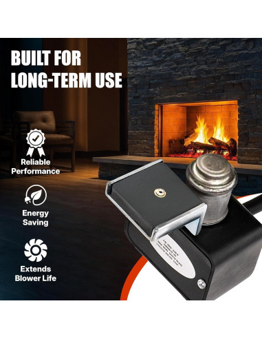 Termostato Automático Woodeze SS-1 para Estufas de Doble Pared