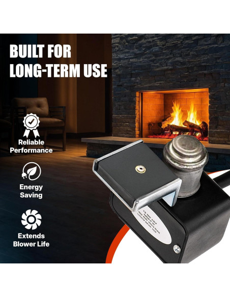 Termostato Automático Woodeze SS-1 para Estufas de Doble Pared