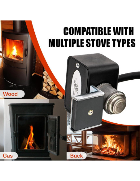 Termostato Automático Woodeze SS-1 para Estufas de Doble Pared