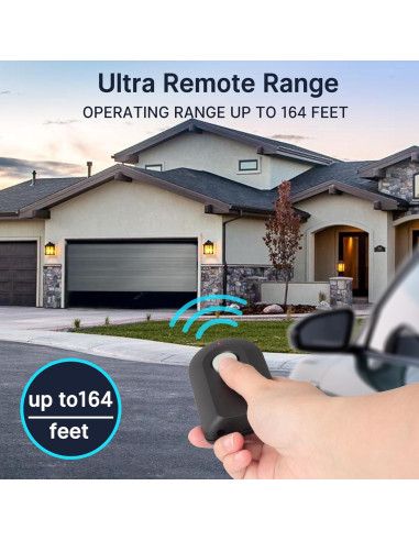 Control Remoto CreaCity ACSCTG Tipo 1 para Garaje 390MHz