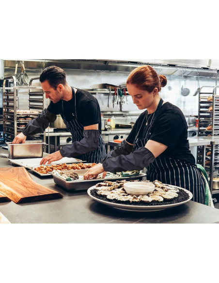 Mangas Impermeables Unisex PU 36.5cm para Cocinar y Limpiar