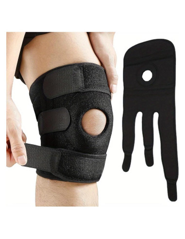 Faja de Rodilla NADUSEP Ajustable con Almohadilla Patelar 32-46 cm
