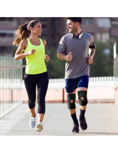 Faja de Rodilla NADUSEP Ajustable con Almohadilla Patelar 32-46 cm