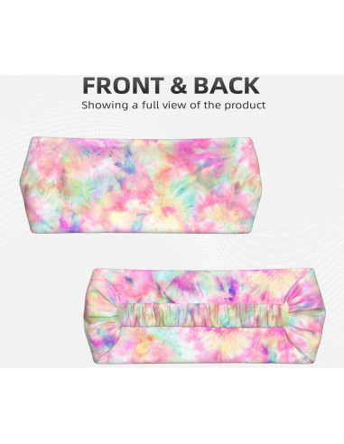 Banda para la cabeza deportiva TINUADEE unisex - Tie Dye Rosa
