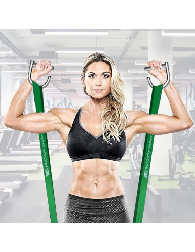 Mangos de Gimnasio WODFitters KX10 - Portátil y Resistente