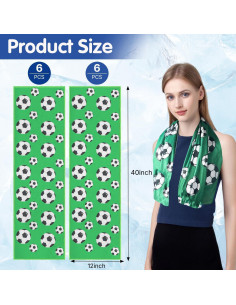 Juego de 12 Toallas Enfriadoras OPSO Microfibra 76.2 x 22.9 cm 2