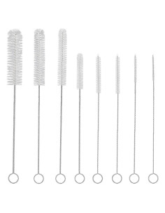 Juego de 8 cepillos limpiadores QLTUDN para pajitas y botellas